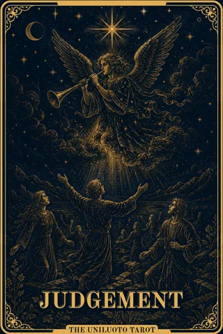 Tuomio tarotkortti
