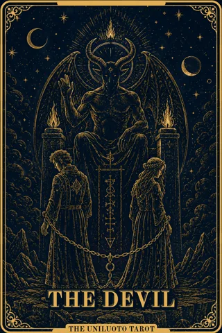 Paholainen tarotkortti