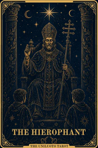 Hierofantti tarotkortti