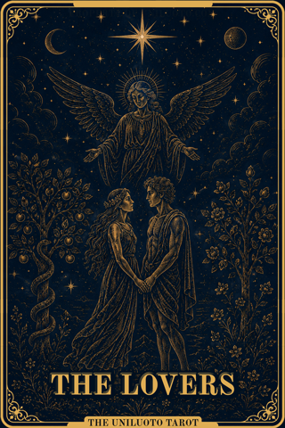 Rakastavaiset tarotkortti