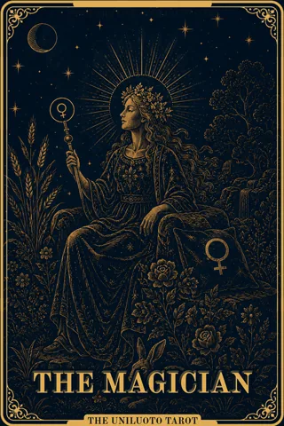 Taikuri tarotkortti