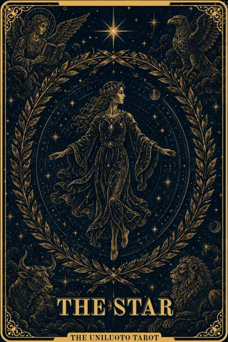 Tähti tarotkortti