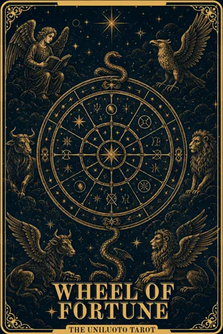 Onnenpyörä tarotkortti